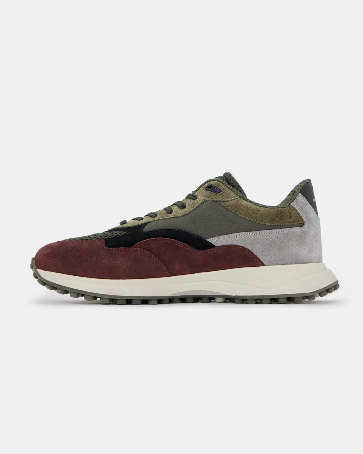 Yeşil Vineford Erkek Yeşil-Bordo-Siyah Sneaker