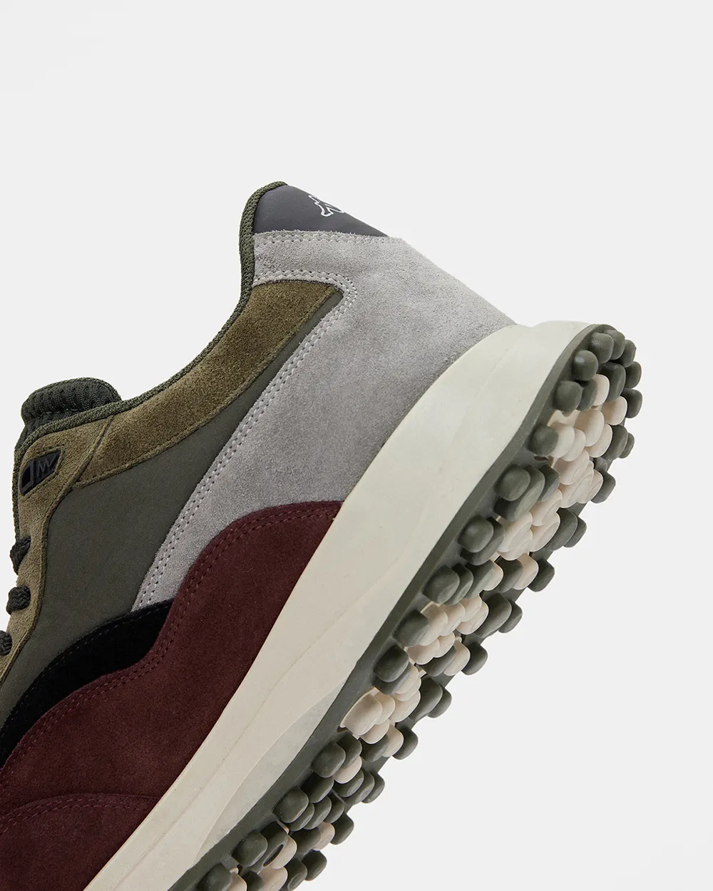 Yeşil Vineford Erkek Yeşil-Bordo-Siyah Sneaker