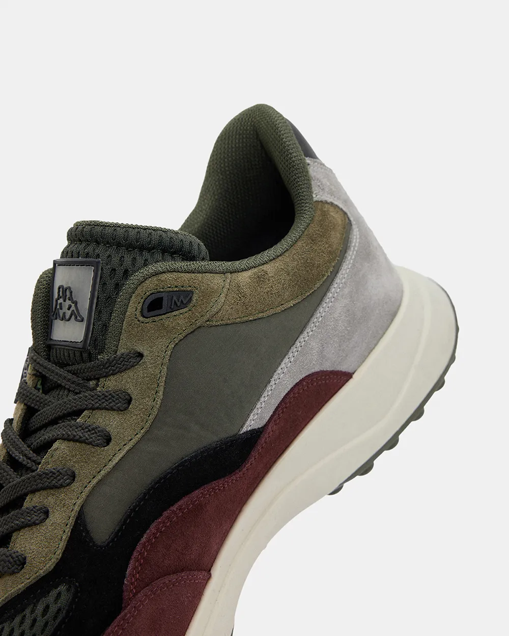 Yeşil Vineford Erkek Yeşil-Bordo-Siyah Sneaker