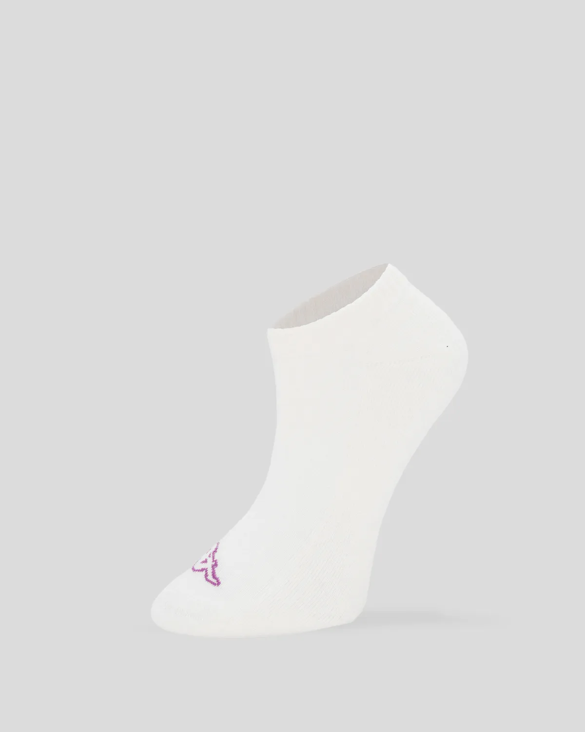 Beyaz Kesty 3pack Kadın Beyaz-Mor Çorap