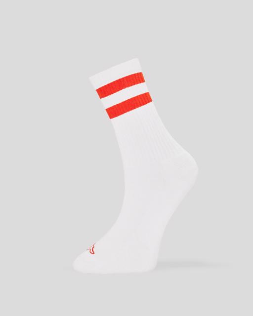 Beyaz Sasa 3pack Unisex Beyaz-Yeşil-Turuncu Çorap - KAPPA® Türkiye