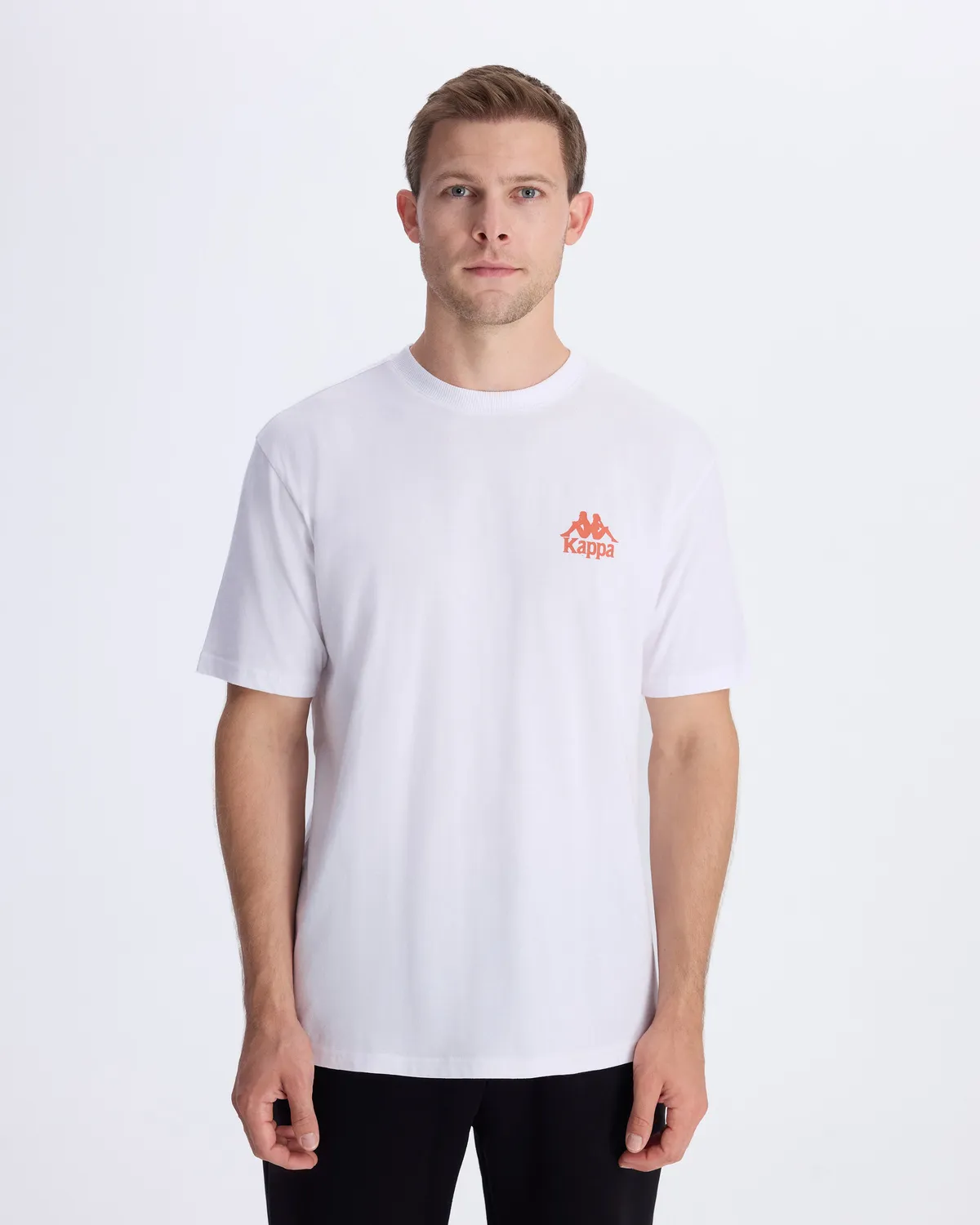 Beyaz Authentic Baston Erkek Beyaz Regular Fit Tişört