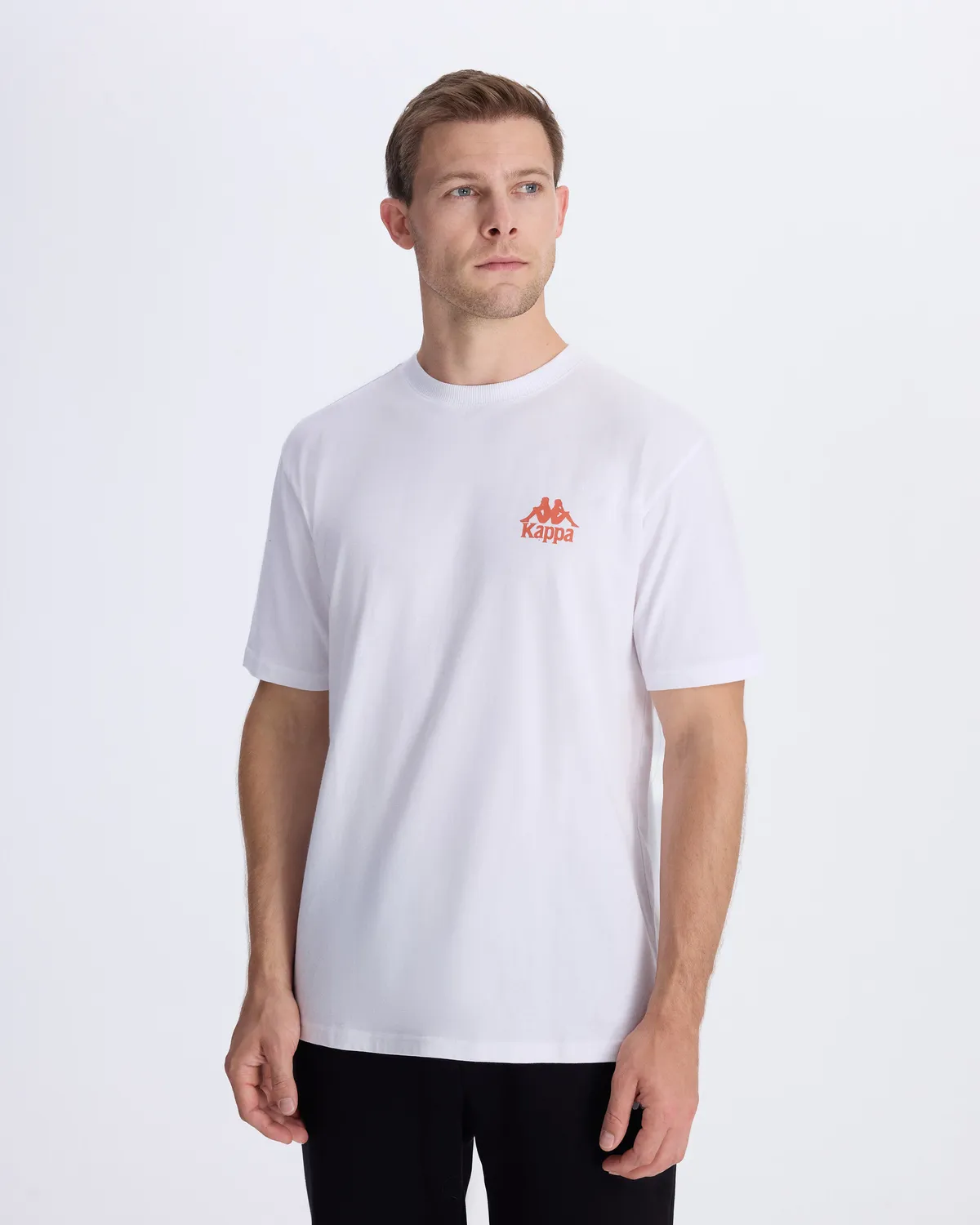 Beyaz Authentic Baston Erkek Beyaz Regular Fit Tişört