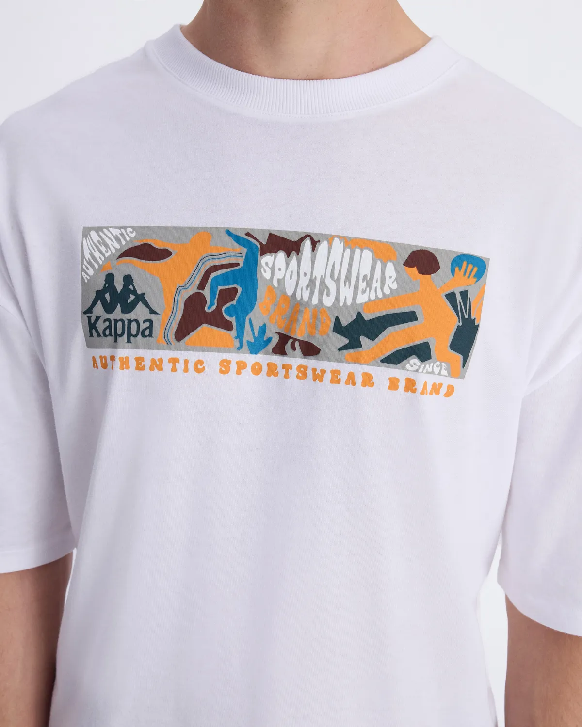 Beyaz Authentic Berlo Erkek Beyaz Oversize Fit Tişört