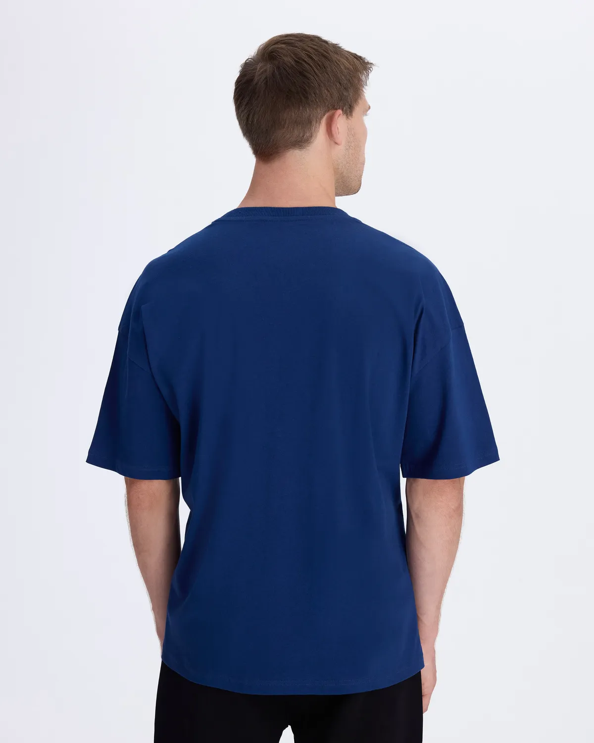 Mavi Authentic Berlo Erkek Mavi Oversize Fit Tişört