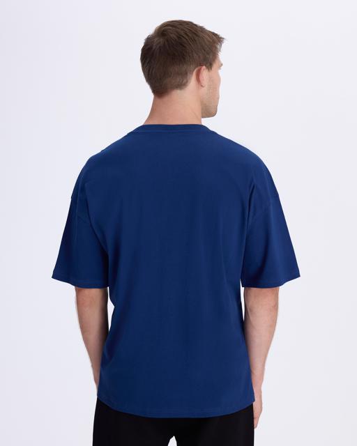 Mavi Authentic Berlo Erkek Mavi Oversize Fit Tişört - KAPPA® Türkiye