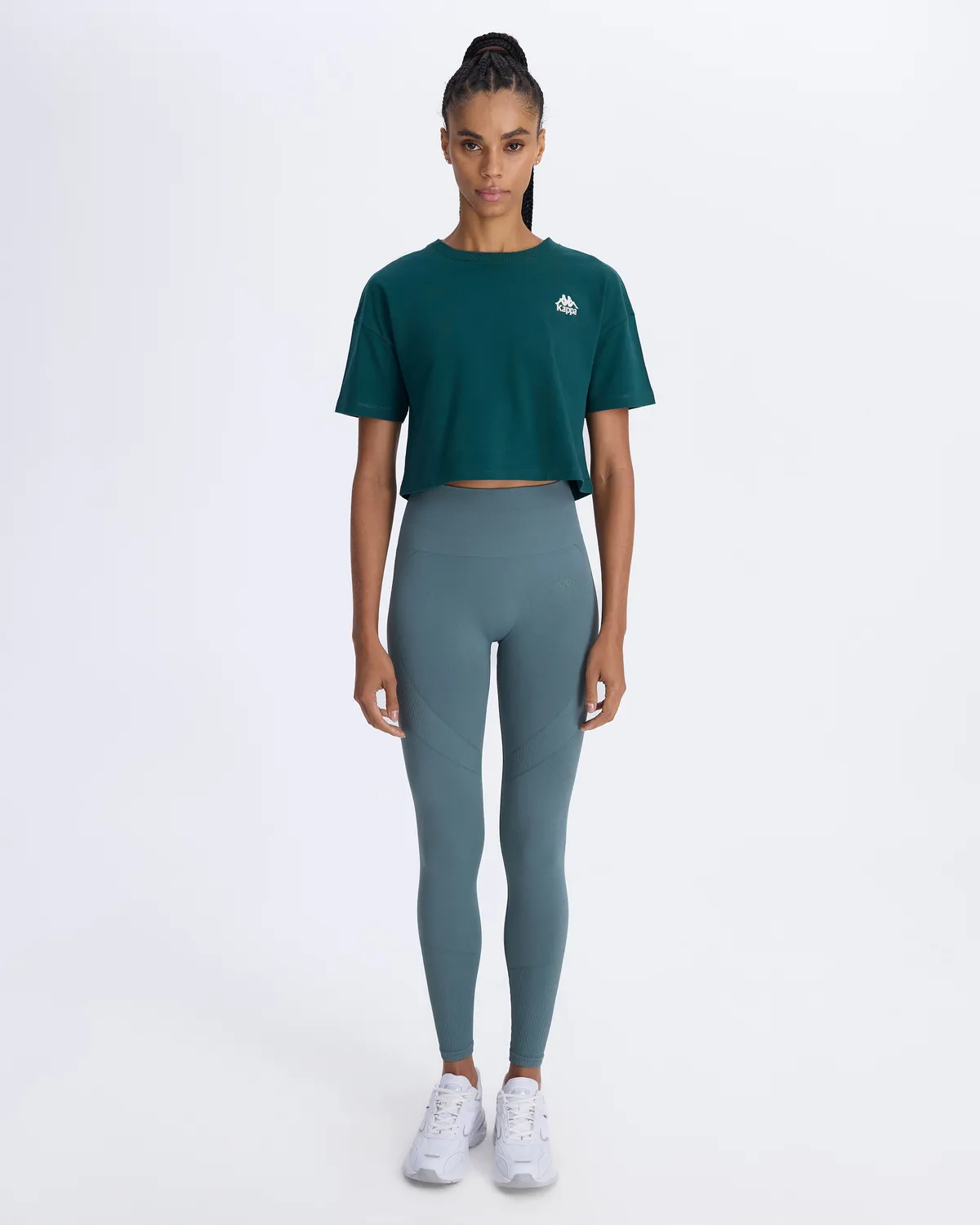 Yeşil Authentic Aster Kadın Petrol Yeşili Comfort Fit Tişört