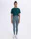 Yeşil-Authentic Aster Kadın Petrol Yeşili Comfort Fit Tişört