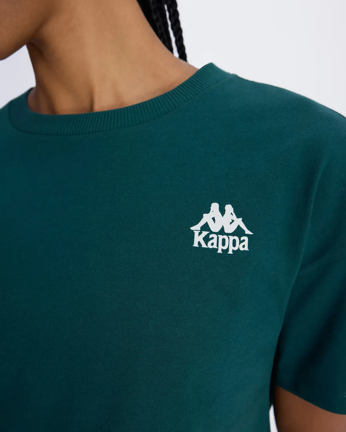 Yeşil Authentic Aster Kadın Petrol Yeşili Comfort Fit Tişört