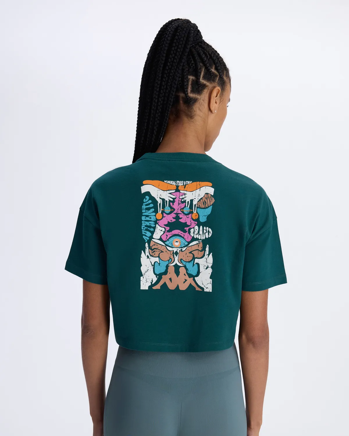 Yeşil Authentic Aster Kadın Petrol Yeşili Comfort Fit Tişört