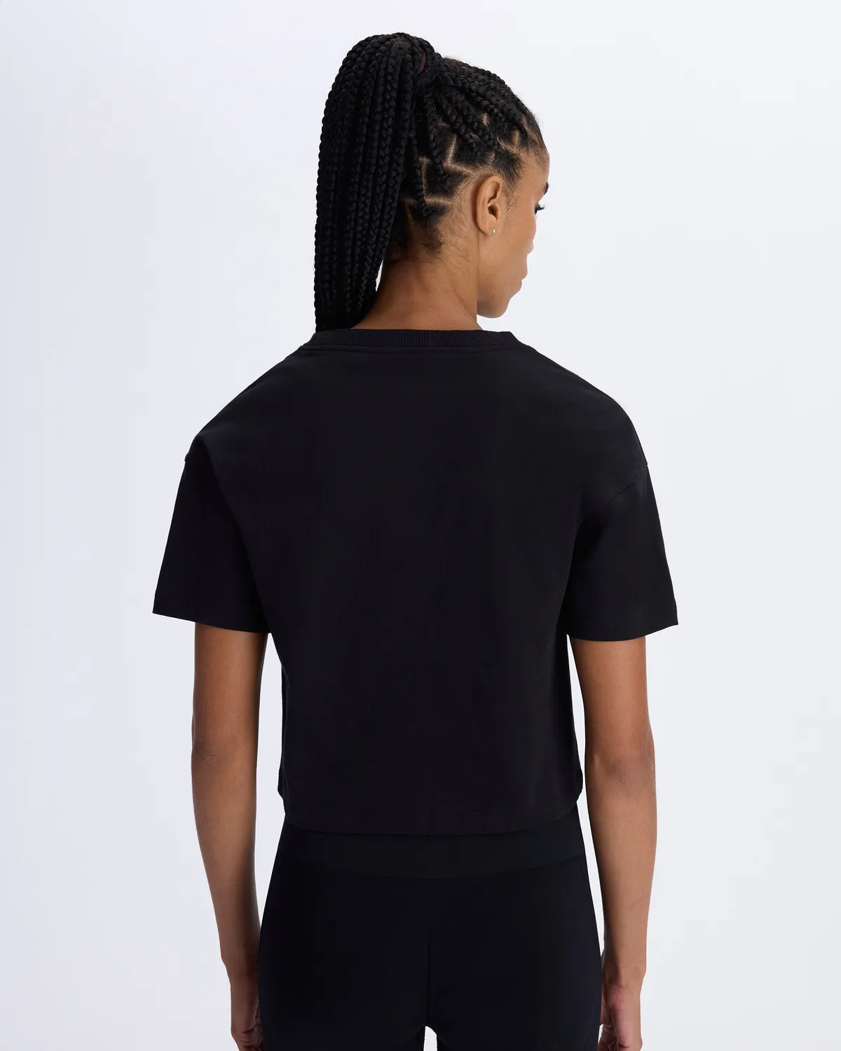 Siyah Authentic Asty Kadın Siyah Comfort Fit Tişört