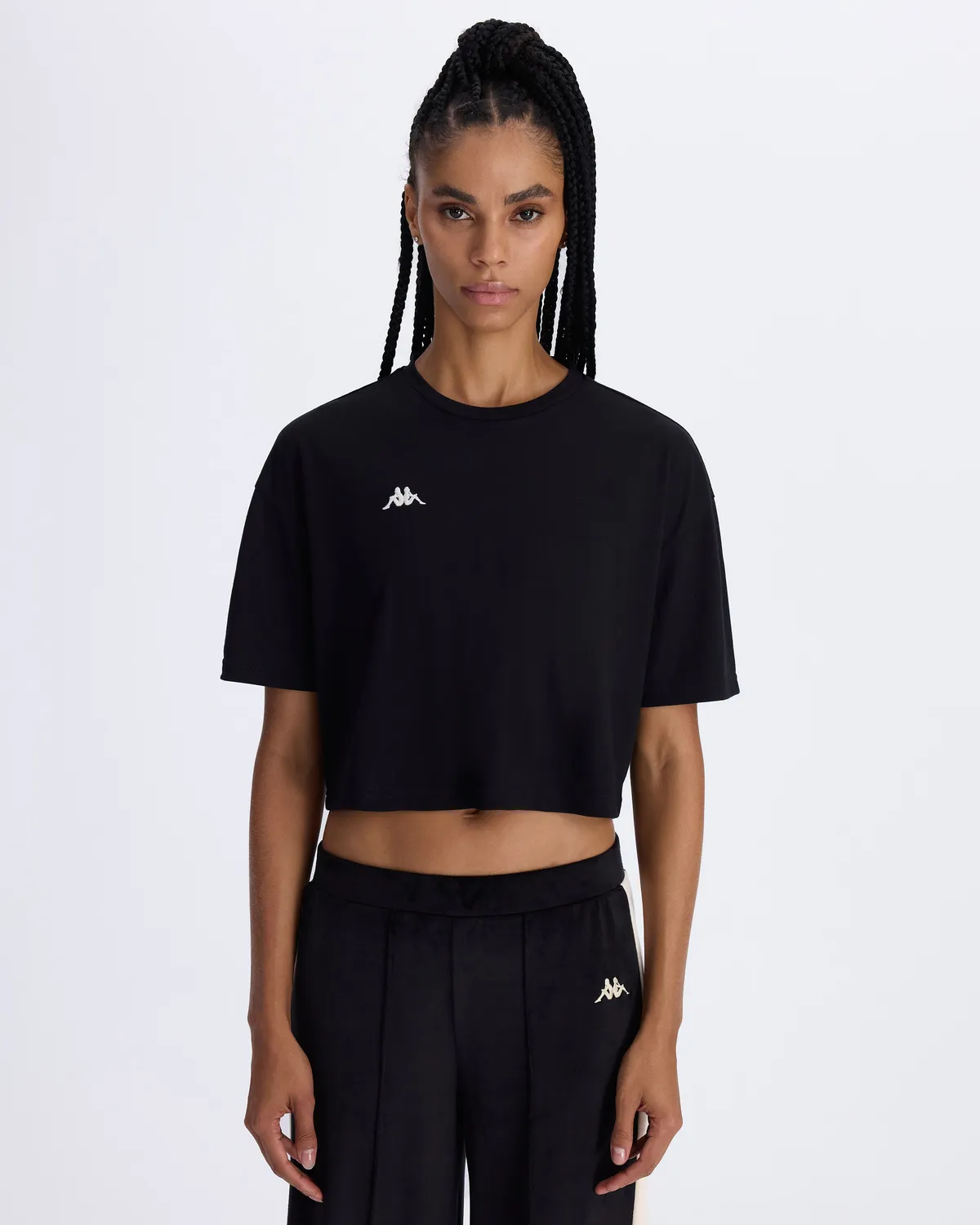 Siyah Authentic Avril T-Shirt Kadın Siyah Comfort Fit Tişört