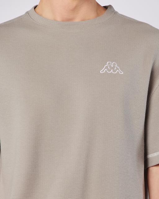 Gri Logo Pronton Erkek Gri Regular Fit Tişört - KAPPA® Türkiye