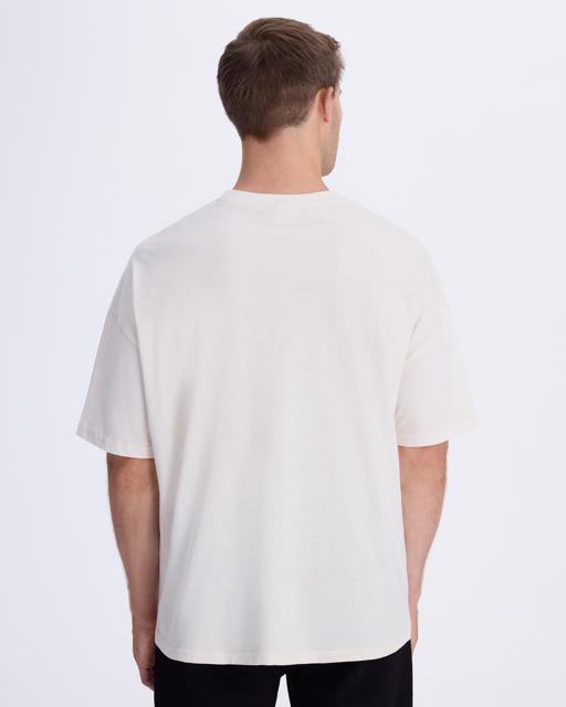 Gri Authentic İtaly T-Shirt Erkek Beyaz Comfort Fit Tişört - KAPPA® Türkiye