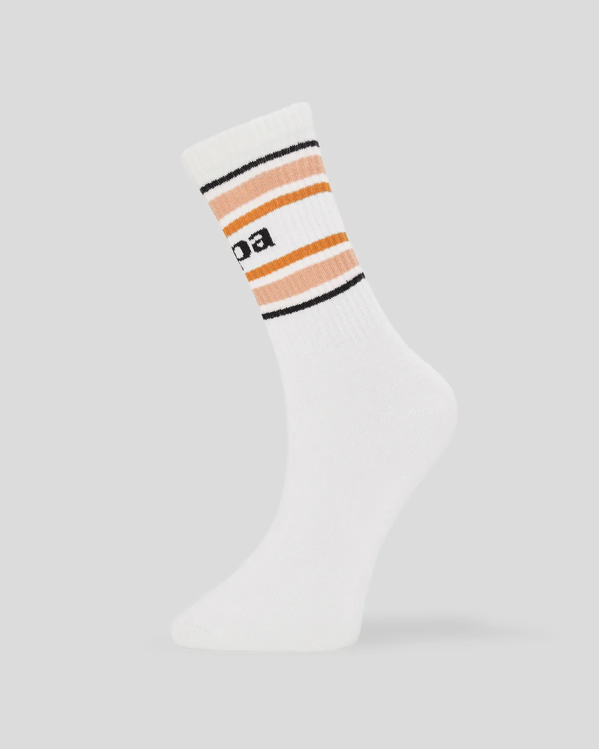 Beyaz Marcel 3pack Unisex Beyaz-Siyah Çorap