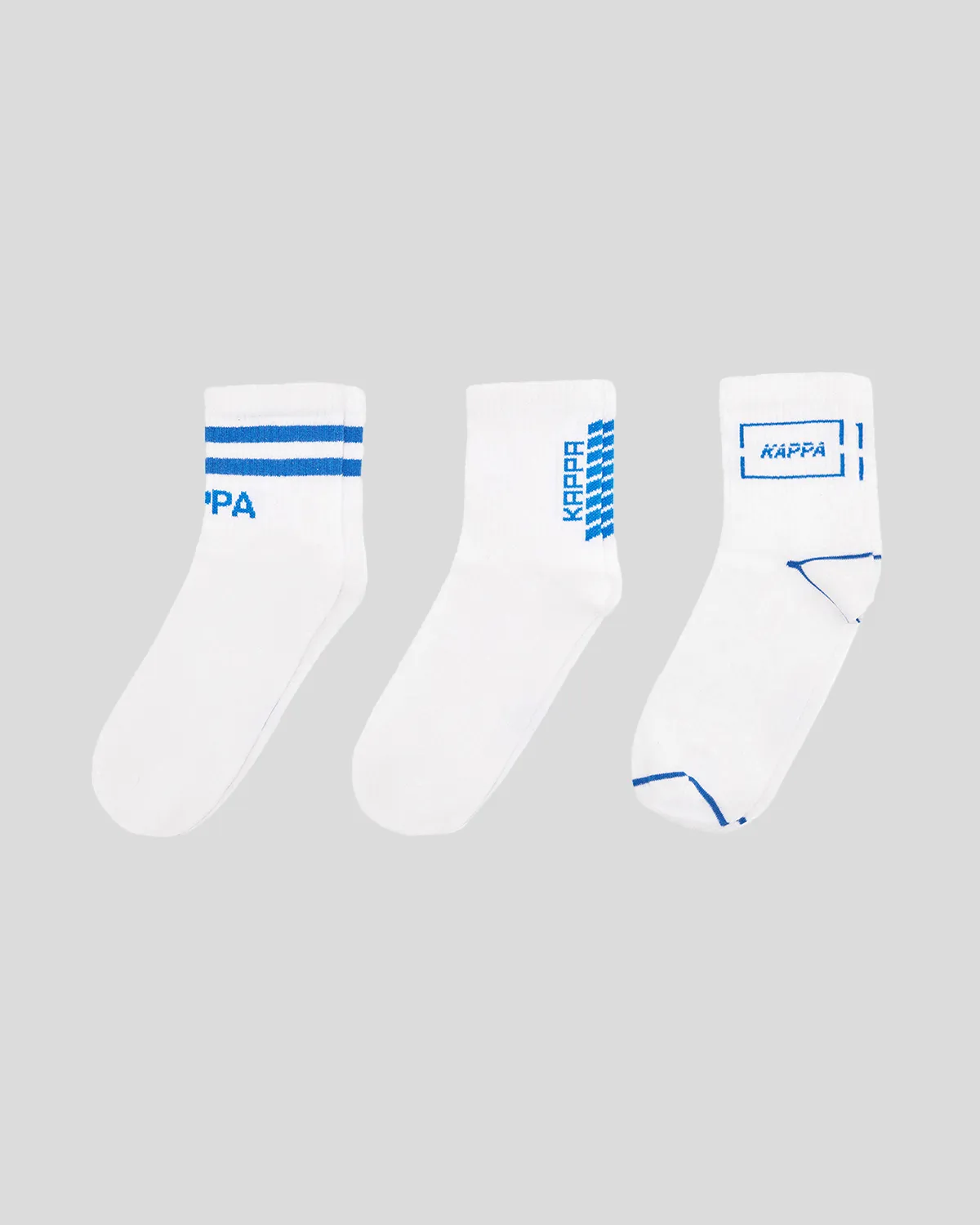 Beyaz Susy 3pack Unisex Beyaz Çorap