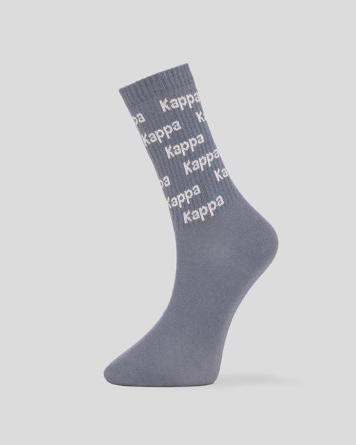 Siyah Kainy 3pack Unisex Siyah-Antrasit Çorap - KAPPA® Türkiye