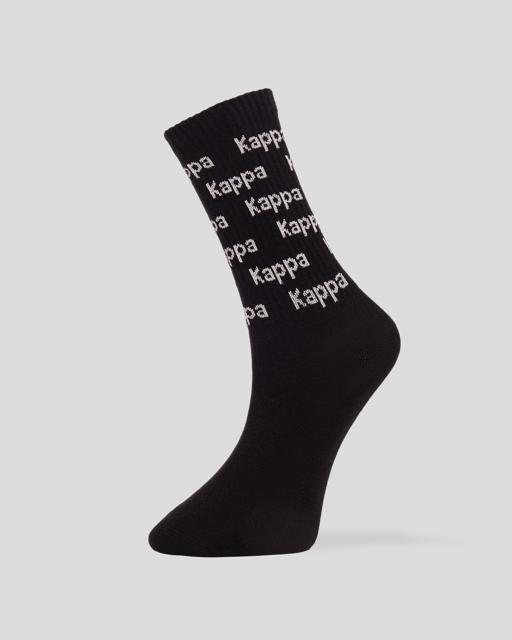Siyah Kainy 3pack Unisex Siyah-Antrasit Çorap - KAPPA® Türkiye