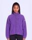 Mor-Authentic Crete 2 Kadın Mor Regular Sherpa Mont