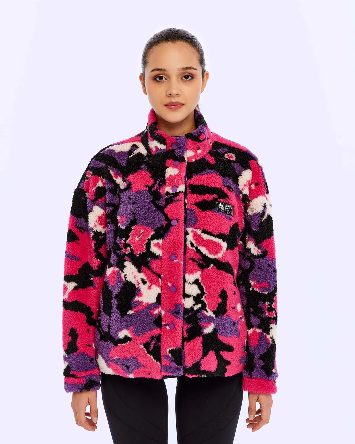 Mavi Authentic Neplina Kadın Bordo-Lacivert Regular Fit Sherpa