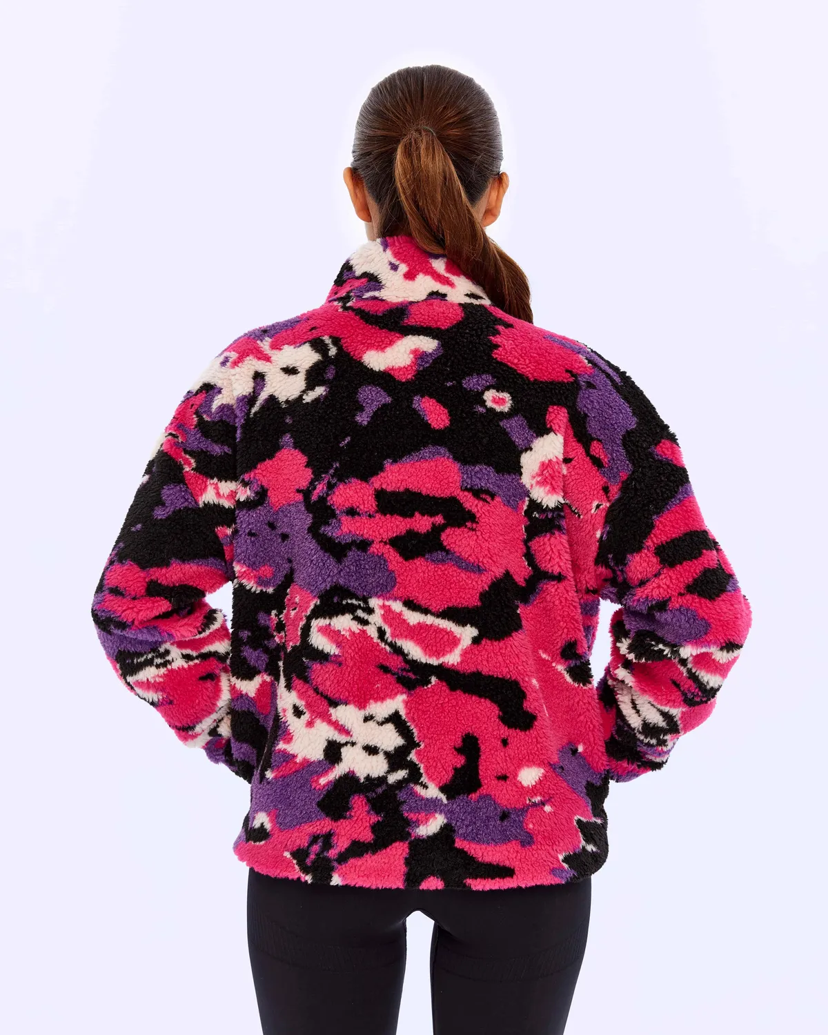 Mavi Authentic Neplina Kadın Bordo-Lacivert Regular Fit Sherpa