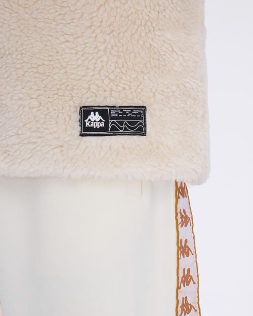 Beyaz Authentic Oripro Kadın Beyaz Regular Fit Sherpa - KAPPA® Türkiye