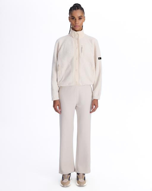 Beyaz Authentic Crete Kadın Beyaz Regular Fit Sherpa - KAPPA® Türkiye