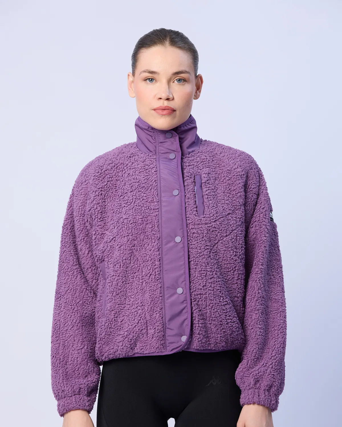 Mor Authentic Crete Kadın Mor Regular Fit Sherpa