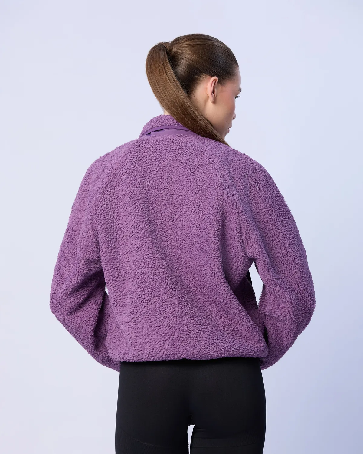 Mor Authentic Crete Kadın Mor Regular Fit Sherpa