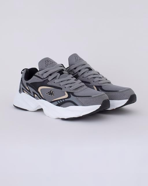 Gri Stonebridge Unisex Açık Gri - Siyah Koşu Ayakkabısı - KAPPA® Türkiye