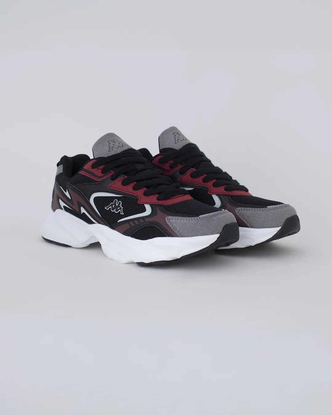 Siyah Stonebridge Unisex Siyah-Bordo Koşu Ayakkabısı