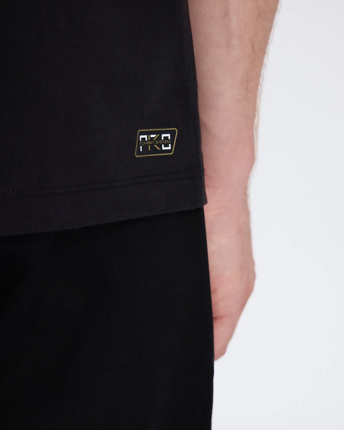 Siyah Kombat Wkt Ecairo Tur Xfit Erkek Siyah Comfort Fit Tişört