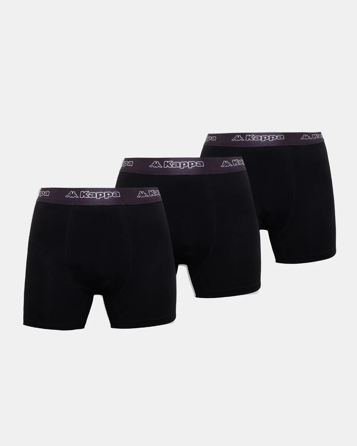 Siyah Logo Kabox Erkek Siyah Regular Fit Boxer