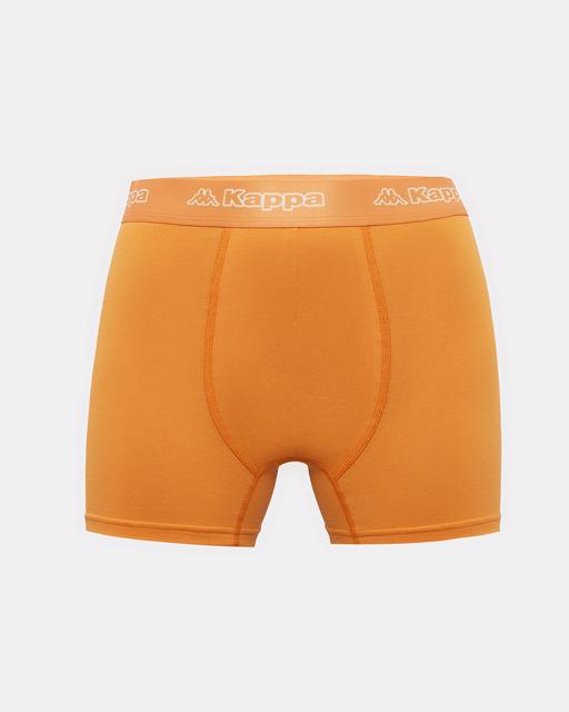Siyah Logo Kabox Erkek Siyah-Turuncu-Lacivert Regular Fit Boxer - KAPPA® Türkiye