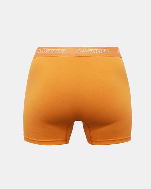 Siyah Logo Kabox Erkek Siyah-Turuncu-Lacivert Regular Fit Boxer - KAPPA® Türkiye