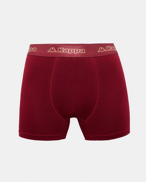 Siyah Logo Kabox Erkek Siyah-Lacivert-Bordo Regular Fit Boxer - KAPPA® Türkiye