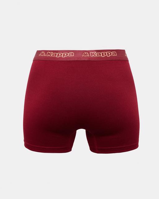 Siyah Logo Kabox Erkek Siyah-Lacivert-Bordo Regular Fit Boxer - KAPPA® Türkiye