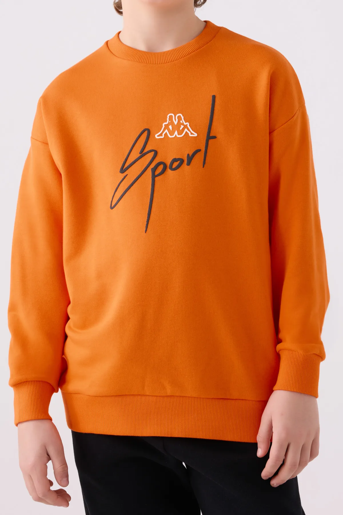 Turuncu Fox Erkek Çocuk Koyu Turuncu Regular Fit Sweatshirt