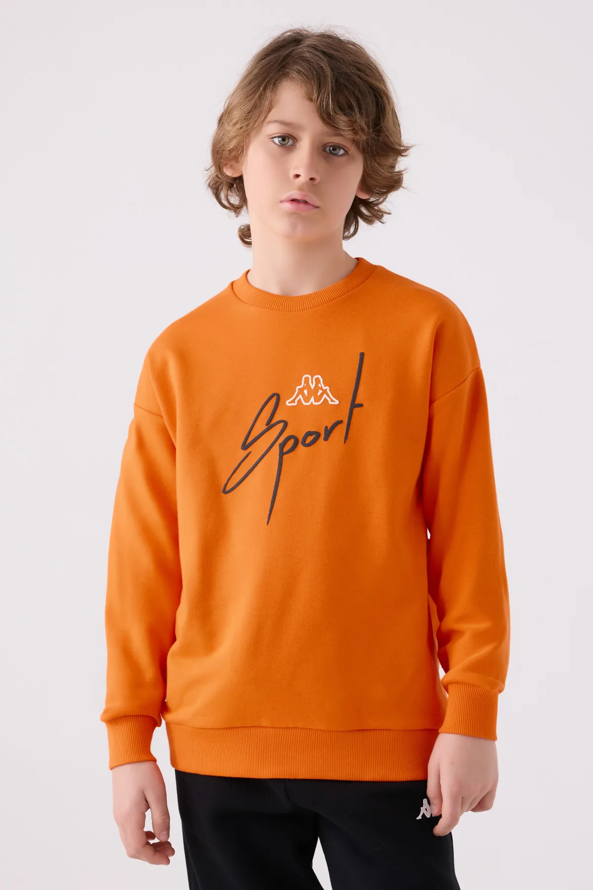 Turuncu Fox Erkek Çocuk Koyu Turuncu Regular Fit Sweatshirt