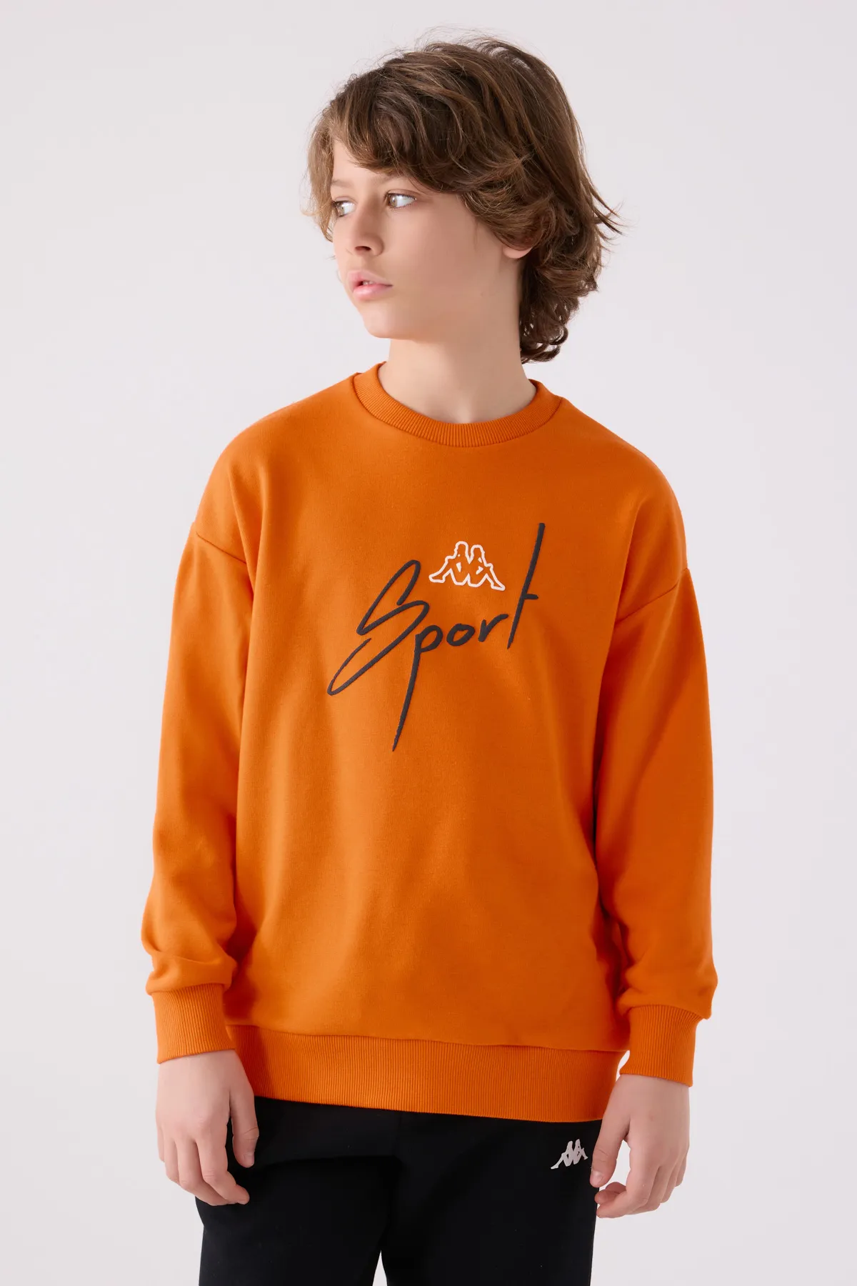 Turuncu Fox Erkek Çocuk Koyu Turuncu Regular Fit Sweatshirt