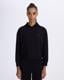Eira Kadın Siyah Comfort Fit Hoodie