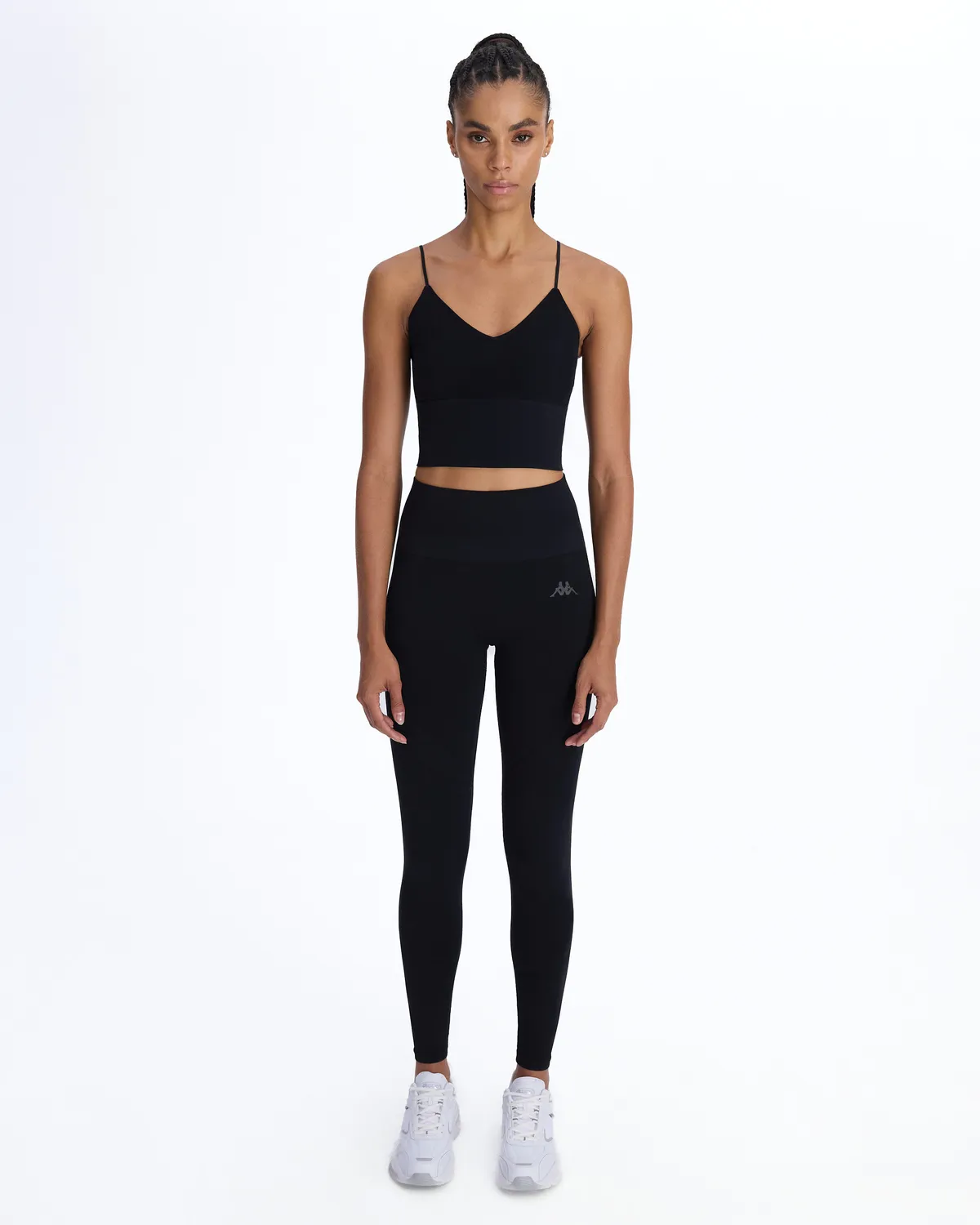 Siyah Oks Bra Kadın Siyah Skin Fit Sporcu Sütyeni