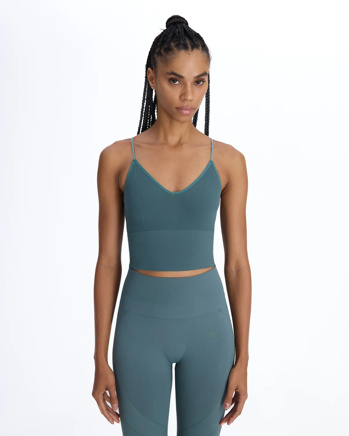 Yeşil Oks Bra Kadın Yeşil Slim Sporcu Sütyeni