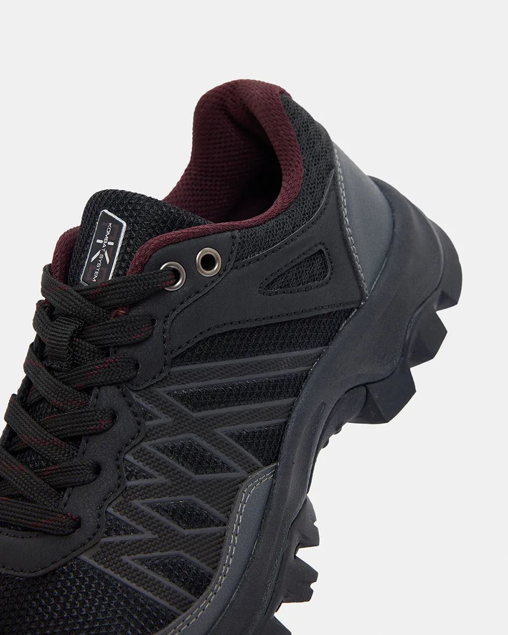 Siyah Kombat Percorso Low Wp Unisex Siyah Outdoor Ayakkabı