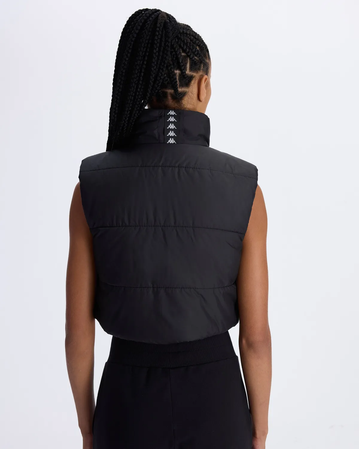 Kahverengi Protun Çift Tarafli Kadın Camel-Siyah Regular Fit Yelek