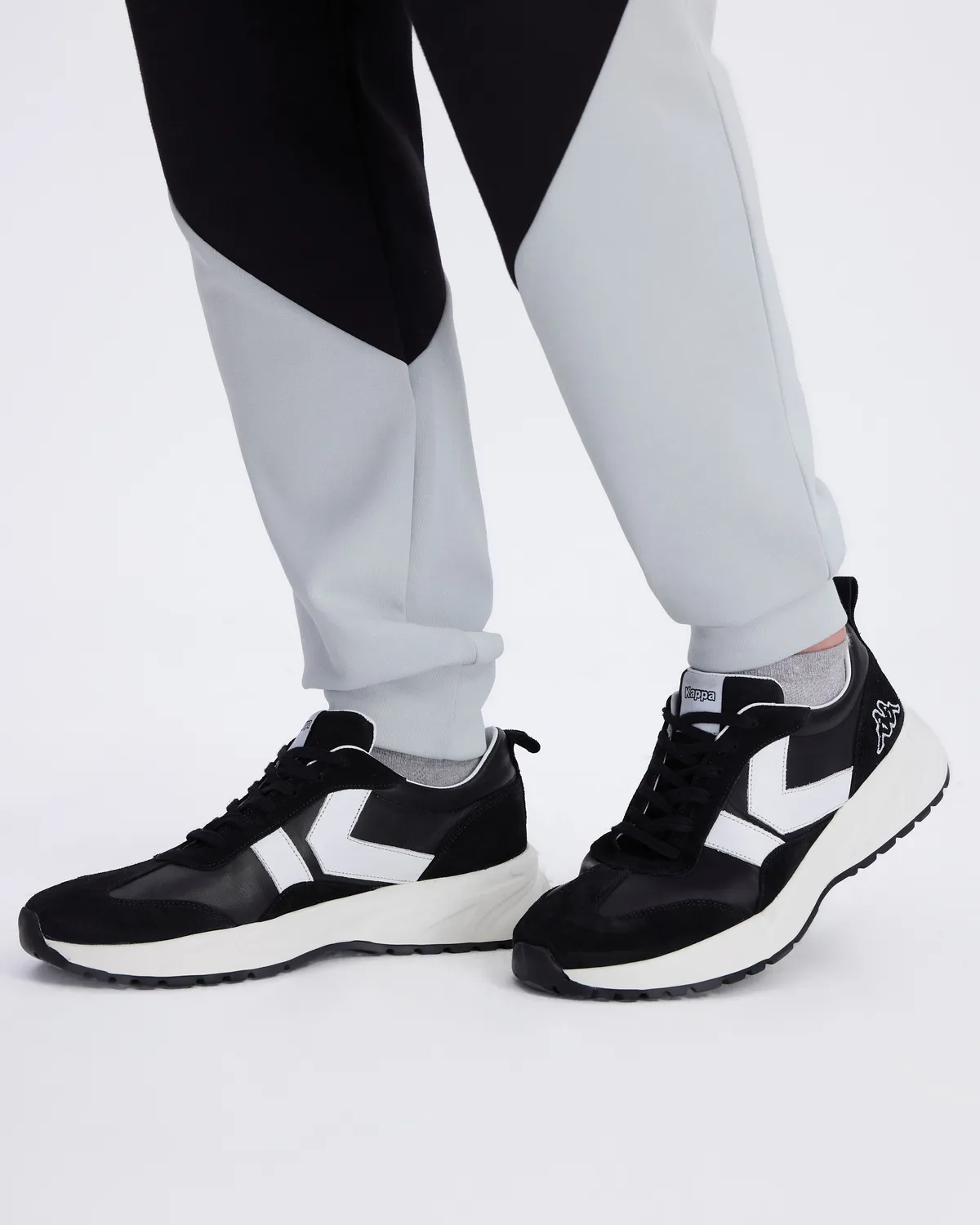 Siyah Torino Erkek Siyah-Beyaz Spor Ayakkabı