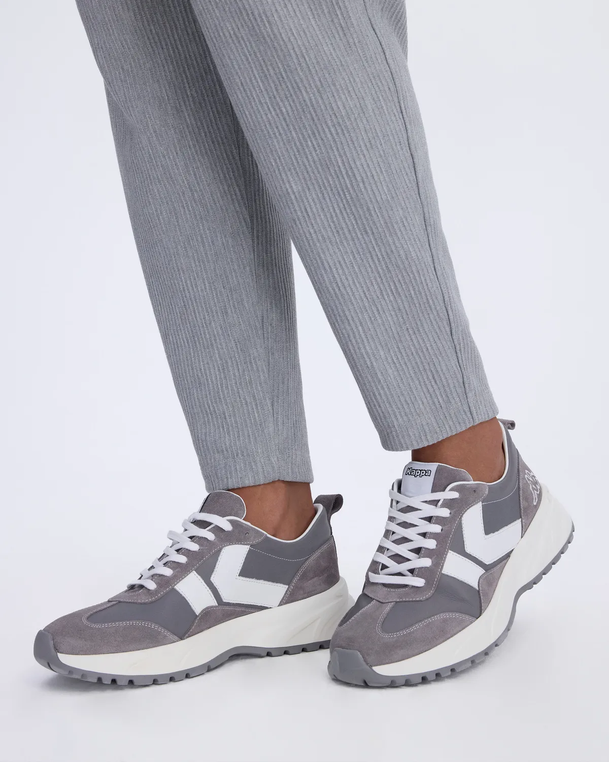 Gri Torino Erkek Gri-Beyaz Spor Ayakkabı