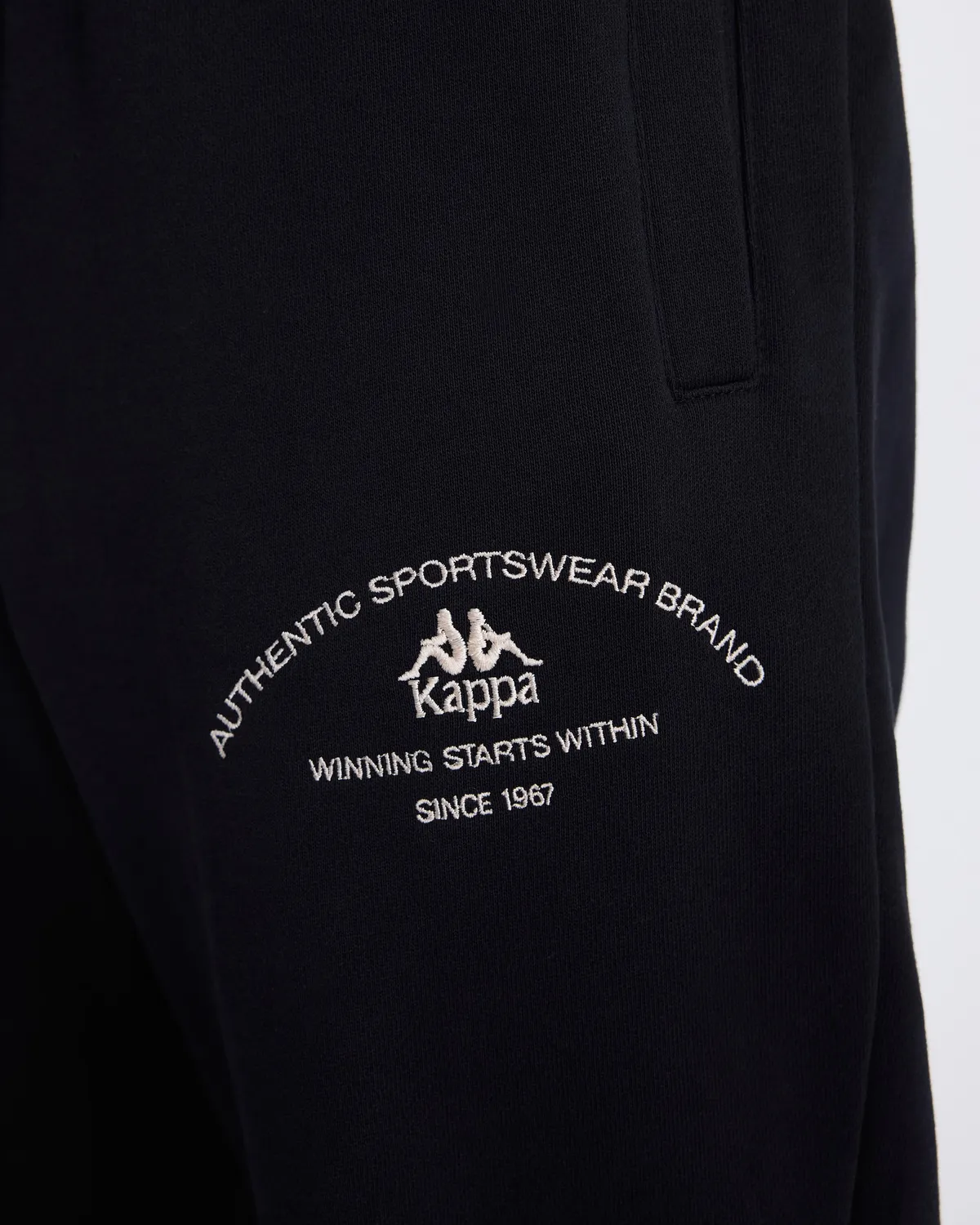 Siyah Authentic Franz Pant Erkek Siyah Regular Fit Eşofman Altı