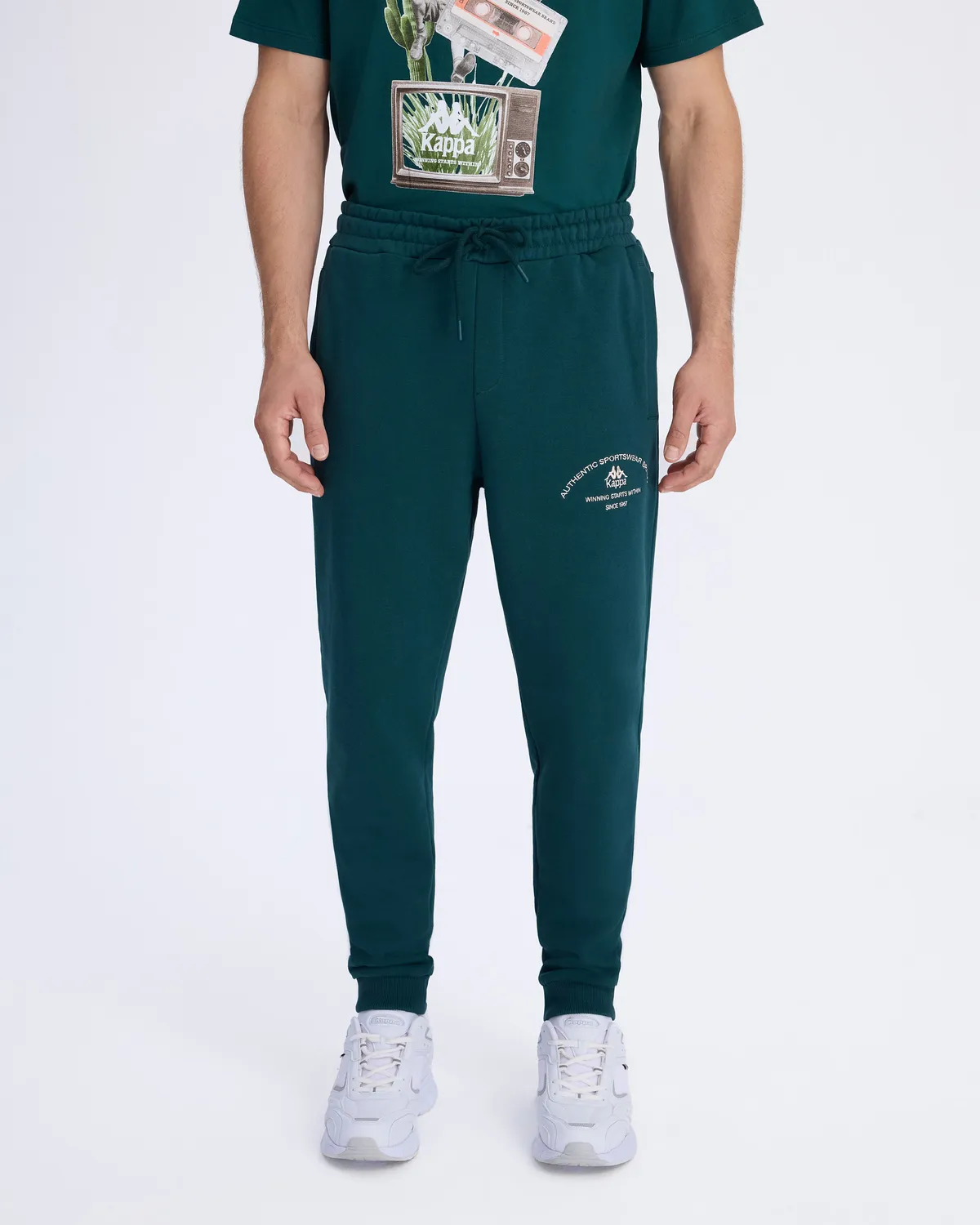 Yeşil Authentic Franz Pant Erkek Petrol Yeşili Regular Fit Eşofman Altı