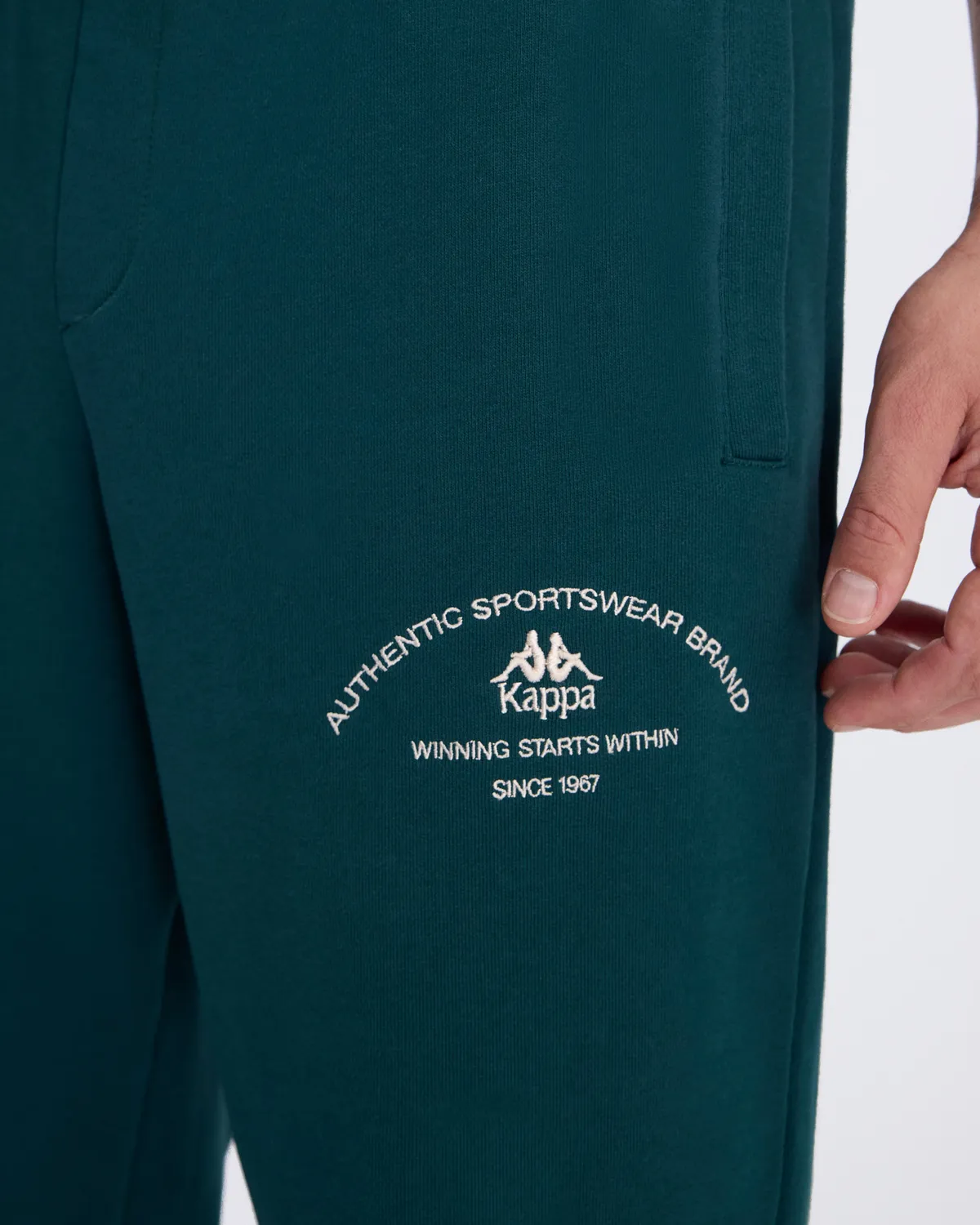 Yeşil Authentic Franz Pant Erkek Petrol Yeşili Regular Fit Eşofman Altı